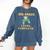 9th Grade Graduate Boys Girls Gamer Ninth Grade Graduation Comfort Colors Sweatshirt Denim