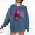 Anime Girl I'm Not Weird Just Limited Edition Introvert Goth Comfort Colors Sweatshirt Denim