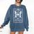 Anti-Social Butterfly Introvert Dislike People Comfort Colors Sweatshirt Denim
