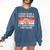 Antisocial Not A People Person Socially Selective Introvert Comfort Colors Sweatshirt Denim