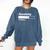 Anxiety Shirts Introvert Social Anxiety Premium Comfort Colors Sweatshirt Denim