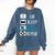 Athletic Trainer Eat Sleep Tape Ankles Graduation Comfort Colors Sweatshirt Denim