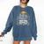 My Auntie Mastered It Class Of 2025 Masters Graduation Comfort Colors Sweatshirt Denim