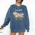 Awkward Turtle Upside Down Witty Comical Introvert Comfort Colors Sweatshirt Denim Awkward Turtle Upside Down Witty Comical Introvert Comfort Colors Sweatshirt Denim