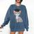 Bachelor Master Cats Graduation 2026 Graduate Comfort Colors Sweatshirt Denim