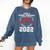 Bachelors Graduation 2022 Degree Bachelor Graduate Comfort Colors Sweatshirt Denim