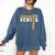 Baseball Senior Night Baseball Senior 2025 Graduation 11 Comfort Colors Sweatshirt Denim