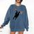 Basketball Slam Dunk Elementary Graduation 2025 6th Grade Comfort Colors Sweatshirt Denim
