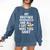 My Brother Graduated Class Of 2025 Graduation Comfort Colors Sweatshirt Denim