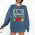 My Brother Graduated Kindergarten Class Of 2025 Graduation Comfort Colors Sweatshirt Denim