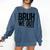 Bruh We Out 8th Graders Eighth Grade Graduation Class 2026 Comfort Colors Sweatshirt Denim