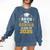 Bruh I'm A Senior Class Of 2026 Graduation School Comfort Colors Sweatshirt Denim
