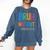 Bruh We Out Seniors Senior Year Back To School Graduation Comfort Colors Sweatshirt Denim