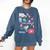 Can’t Talk Right Now Doing Paramedic Nurse Graduation Comfort Colors Sweatshirt Denim