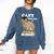 Capy Last Day Of School Capybara Graduation Quote Comfort Colors Sweatshirt Denim