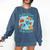 Cartoon Sarcasm Anti-Social Nihilism Introvert Fish Comfort Colors Sweatshirt Denim Cartoon Sarcasm Anti-Social Nihilism Introvert Fish Comfort Colors Sweatshirt Denim