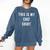 This Is My Chef Shirt Culinary School Graduation Comfort Colors Sweatshirt Denim