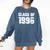 Class Of 1996 High School College Graduation Reunion Comfort Colors Sweatshirt Denim