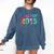 Class Of 2015 School Reunion College Highschool Graduation Comfort Colors Sweatshirt Denim