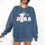 Class Of 2018 Baseball Senior Graduation Shirt Grad Comfort Colors Sweatshirt Denim
