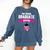 Class Of 2018 Preschool Graduation Girls Pre K Comfort Colors Sweatshirt Denim