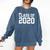 Class Of 2020 Graduation Senior High School College Comfort Colors Sweatshirt Denim