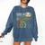 Class Of 2020 Quarantined Seniors Graduation Gift Comfort Colors Sweatshirt Denim