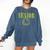 Class Of 2020 Senior 90s Grunge Graduation Comfort Colors Sweatshirt Denim