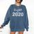 Class Of 2020 Shirts Senior 2020 Graduation Her Women Comfort Colors Sweatshirt Denim