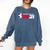 Class Of 2021 Senior Year Gamer Style Graduation For Grad Comfort Colors Sweatshirt Denim
