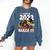 Class Of 2022 Monster Truck Graduation Cap Retro Sunset Boy Comfort Colors Sweatshirt Denim