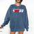 Class Of 2022 Senior Year Gamer Style Graduation For Grad Comfort Colors Sweatshirt Denim