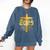 Class Of 2025 Christian Graduation Senior Graduate Men Women Comfort Colors Sweatshirt Denim