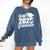 Class Of 2025 Graduate 2025 Graduation Comfort Colors Sweatshirt Denim