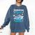 Class Of 2025 Graduation Cruise Senior Graduates Vacation Comfort Colors Sweatshirt Denim