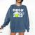 Class Of 2025 Graduation Senior Tennis Player Comfort Colors Sweatshirt Denim