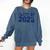 Class Of 2025 Grow With Me Future Graduation Year Comfort Colors Sweatshirt Denim