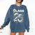 Class Of 2025 Shirt Graduation Senior High School College Comfort Colors Sweatshirt Denim