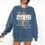 Class Of 2026 Christian Graduation Senior Graduate Comfort Colors Sweatshirt Denim