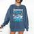 Class Of 2026 Graduation Cruise Senior Graduates Vacation Comfort Colors Sweatshirt Denim
