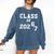 Class Of 2026 Graduation So Done Grade Middle High School Premium Tri-Blend Comfort Colors Sweatshirt Denim