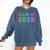 Class Of 2026 High School Graduation Date Graduate T Shirt Comfort Colors Sweatshirt Denim