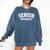 Class Of 2026 Senior 2026 Graduation Or First Day Of School Comfort Colors Sweatshirt Denim