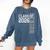 Class Of 2026 Senior 2026 Graduation 2026 Student Kids Comfort Colors Sweatshirt Denim