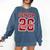 Class Of 2026 Senior 2026 Senior Twenty 26 Graduation Men Comfort Colors Sweatshirt Denim