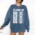 Class Of 2026 Shirt School Senior Year Graduation 2026 Comfort Colors Sweatshirt Denim