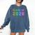 Class Of 2028 High School Graduation Date Graduate T Shirt Comfort Colors Sweatshirt Denim