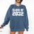 Class Of 2032 High School College Graduation Reunion T-Shirt Comfort Colors Sweatshirt Denim