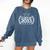 Class Of 2033 Grow With Me Shirt Graduation Kindergarten Comfort Colors Sweatshirt Denim
