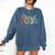 Class Of 2034 Senior Graduate 2034 Graduation Comfort Colors Sweatshirt Denim